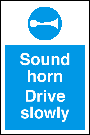 Sound Horn Drive Slowly Portrait