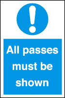 All Passes Must be Shown