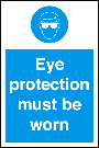 Eye Protection Must Be Worn Portrait