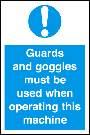 Guards And Goggles Must Be Used When Portrait