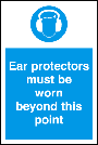 Ear Protectors Must Be Worn Beyond This Portrait