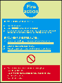 Photoluminescent Fire Action Notices