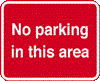 No Parking In This Area