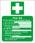 First Aid In The Event Of Accident