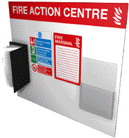 Fire Action Centre 800mm x 700mm 