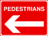 Pedestrians Left
