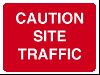 Caution Site Traffic